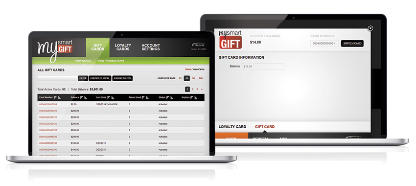 mySmartGift Interface